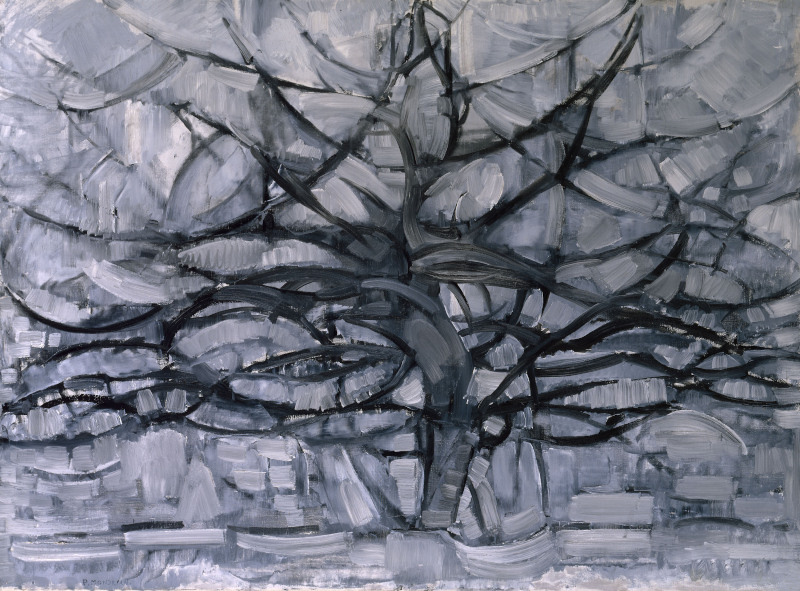 L'arbre gris de Piet Mondrian